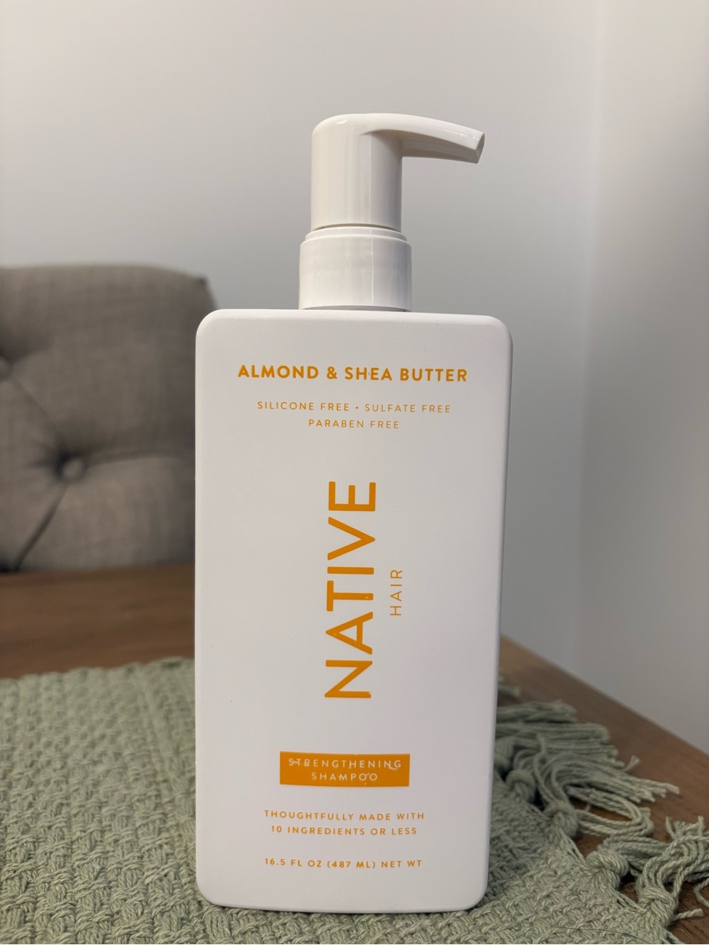 Native Almond & Shea Butter Strengthening Shampoo